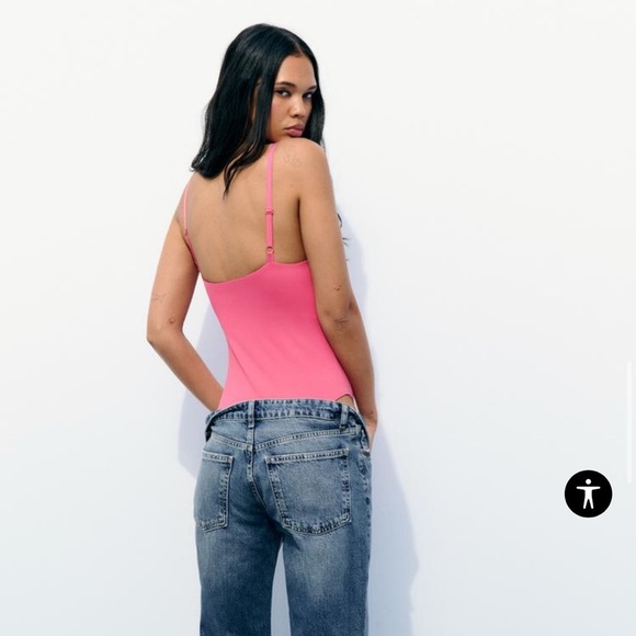 ZARA Polyamide Bodysuit - Picture 3 of 8